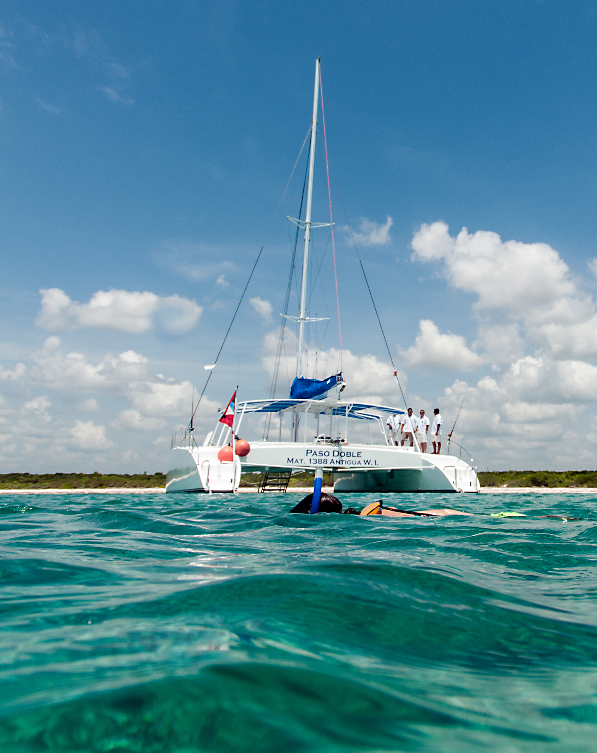 Pacific Breeze with crew