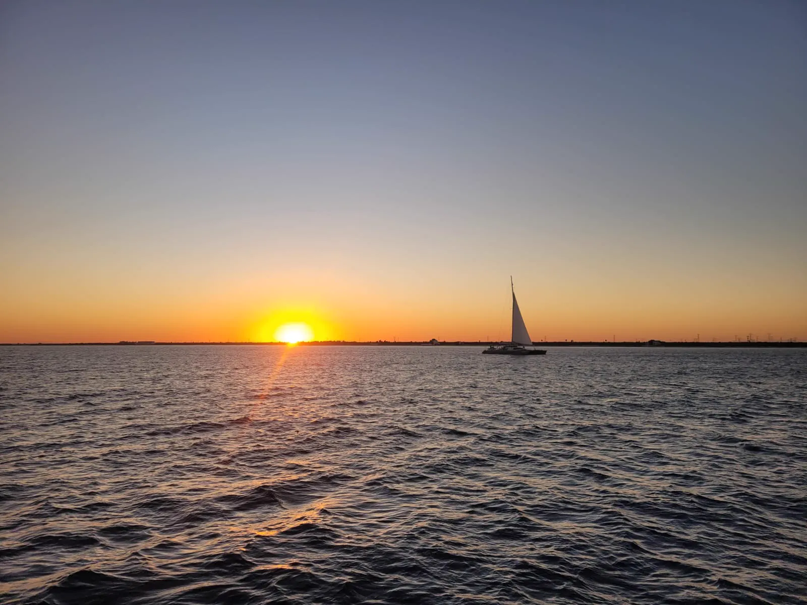 Pacific Breeze with crew